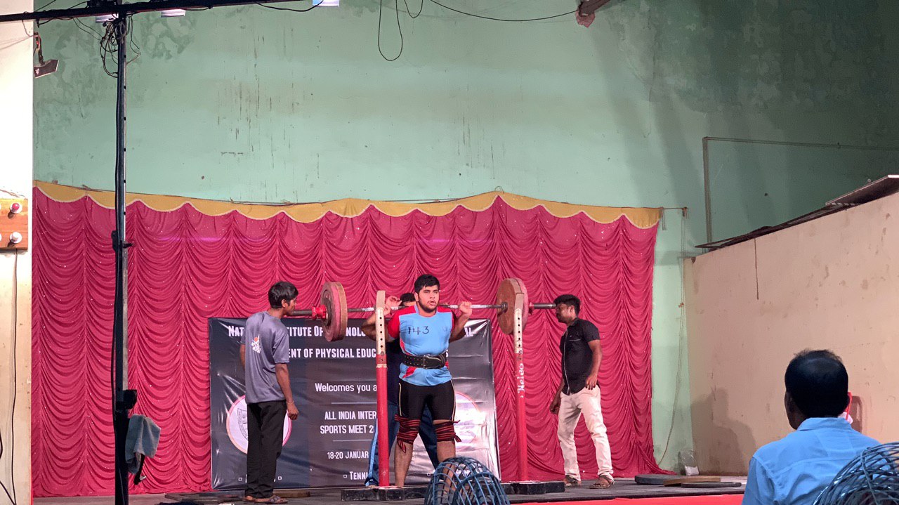 Inter-NIT powerlifting