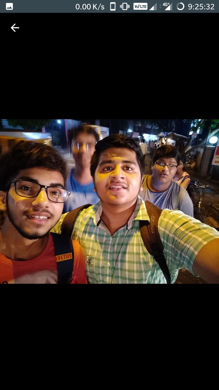Holi & elevator selfie